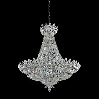Allegri Belluno 32 Light 39-1/2" Wide Crystal Empire Chandelier