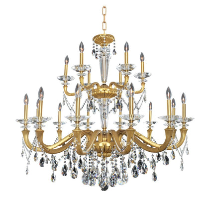 Allegri Jolivet 18 Light 43" Wide Crystal Chandelier