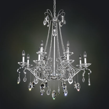 Shorecrest 12 Light 32" Wide Crystal Chandelier