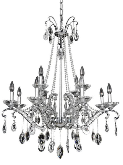 Shorecrest 12 Light 32" Wide Crystal Chandelier