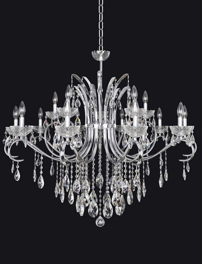 Catalani 15 Light 42" Wide Crystal Chandelier