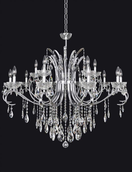 Catalani 15 Light 42" Wide Crystal Chandelier