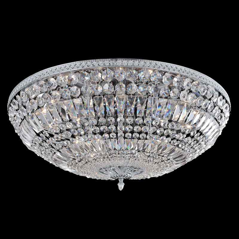 Lemire 12 Light 30" Wide Flush Mount Bowl Ceiling Fixture