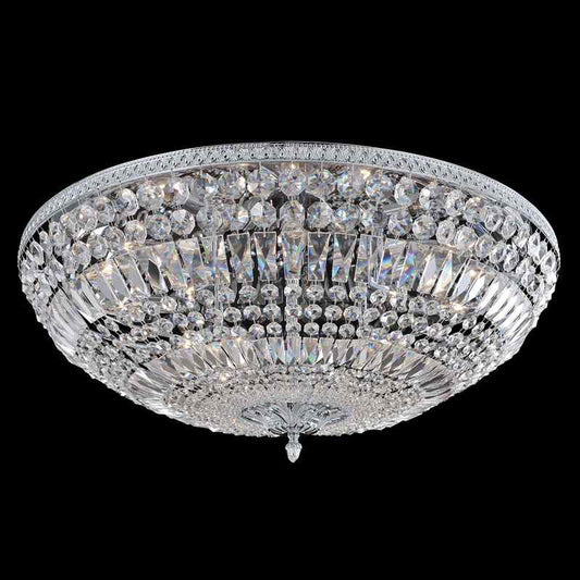 Lemire 12 Light 30" Wide Flush Mount Bowl Ceiling Fixture