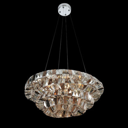 Allegri Gehry 8 Light 24" Wide Crystal Chandelier