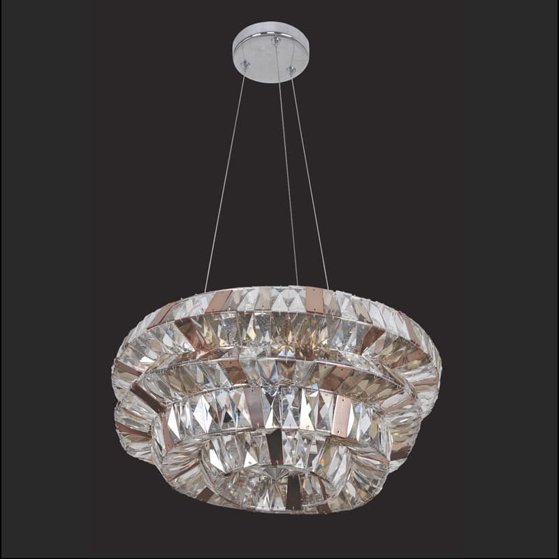 Gehry 15 Light 31-1/2" Wide Crystal Chandelier