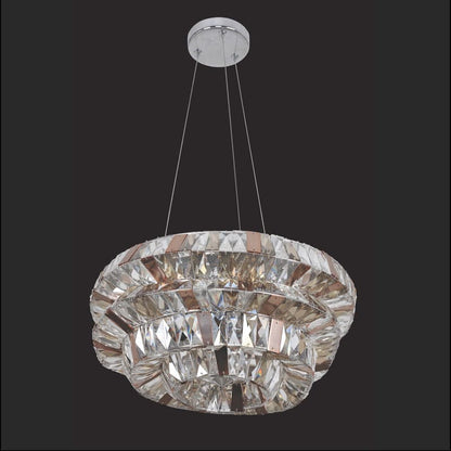 Gehry 15 Light 31-1/2" Wide Crystal Chandelier