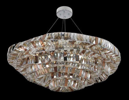 Gehry 21 Light 39-3/8" Wide Crystal Chandelier