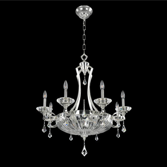 Orecchini 12 Light 32-1/2" Wide Crystal Chandelier