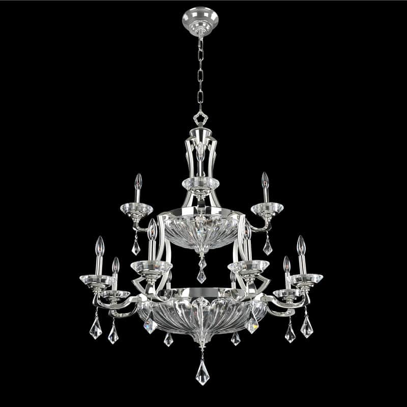 Orecchini 20 Light 36" Wide Crystal Chandelier