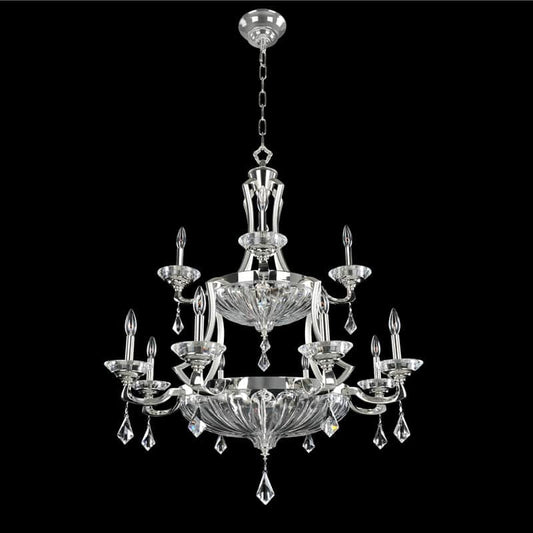 Orecchini 20 Light 36" Wide Crystal Chandelier