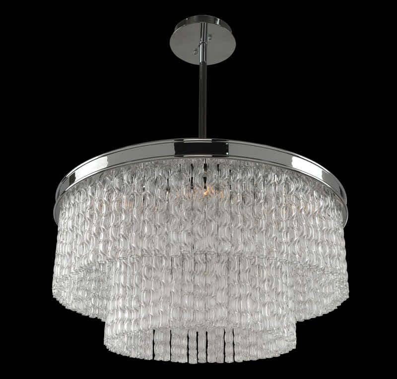 Savena 8 Light 25" Wide Chandelier