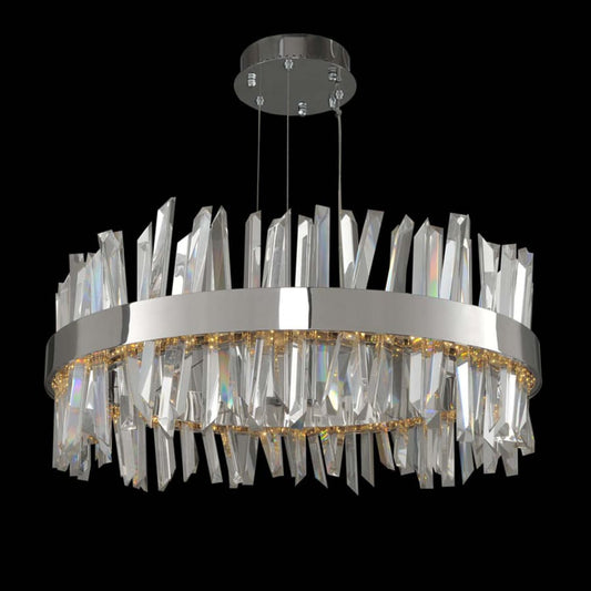 Allegri Glacier 2 Light 32" Wide LED Pendant