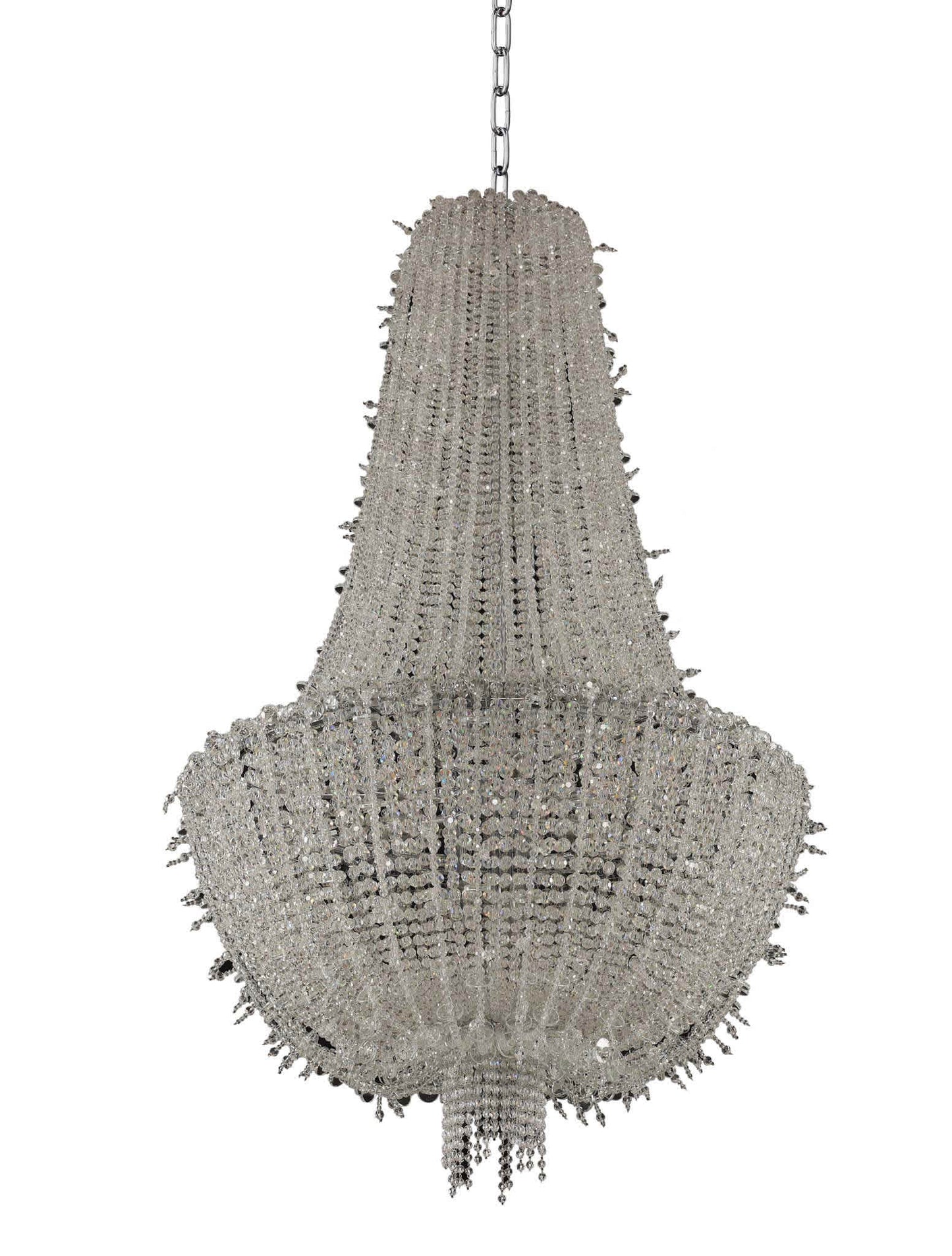 Cielo 31" Wide Empire Chandelier with Firenze Crystal