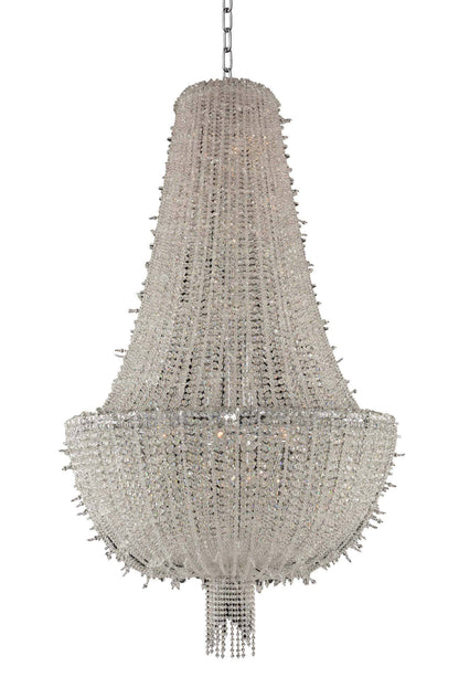 Cielo 38" Wide Empire Chandelier with Firenze Crystal