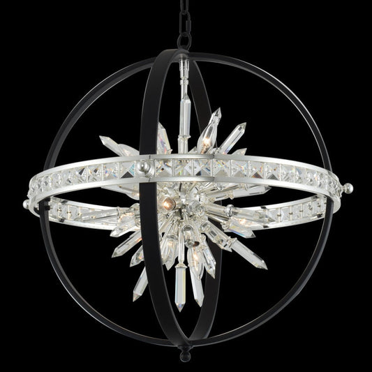 Allegri Angelo 26" Wide Pendant with Firenze Crystal