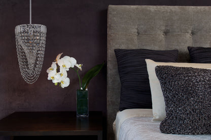 Mira 26" Wide Pendant with Firenze Crystal