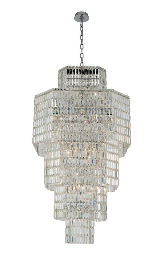 Livelli 25 Light 37" Wide Crystal Chandelier