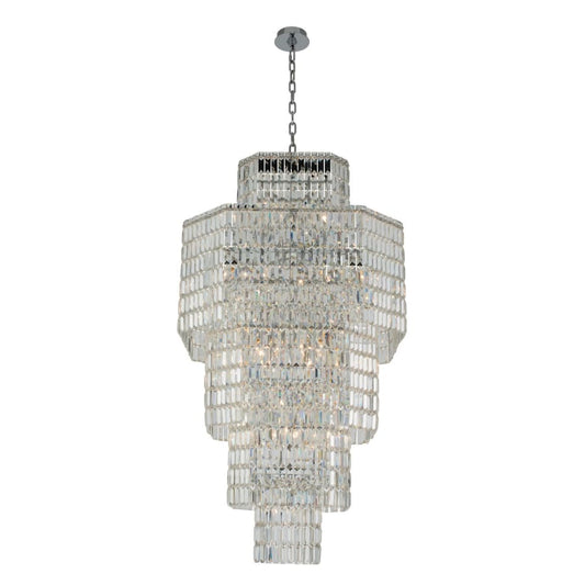 Allegri Livelli 25 Light 37" Wide Crystal Chandelier