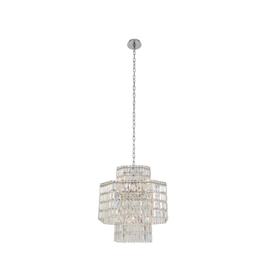 Allegri Livelli 12 Light 25" Wide Crystal Pendant