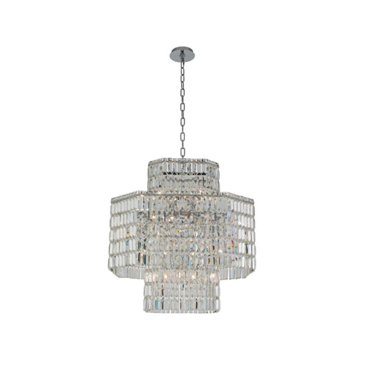 Allegri Livelli 16 Light 33" Wide Crystal Pendant
