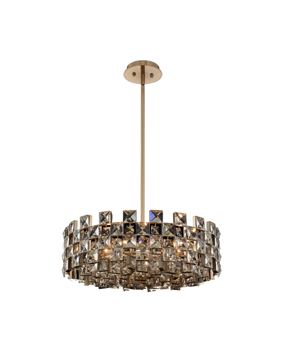 Piazze 9 Light 29" Wide Crystal Pendant