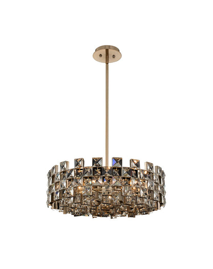 Piazze 9 Light 29" Wide Crystal Pendant