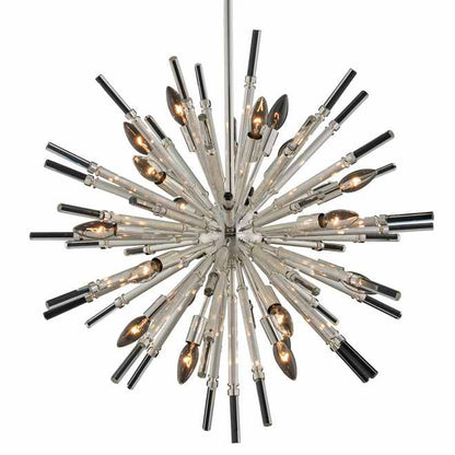 Sprazzo 19 Light 28" Wide Crystal Sputnik Chandelier