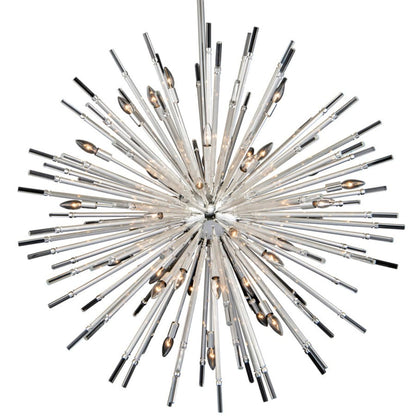 Allegri Sprazzo 36 Light 48" Wide Crystal Sputnik Chandelier