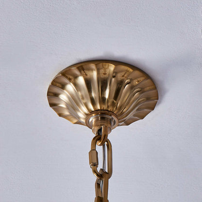 Tulipani 8 Light 38" Wide Crystal Empire Chandelier
