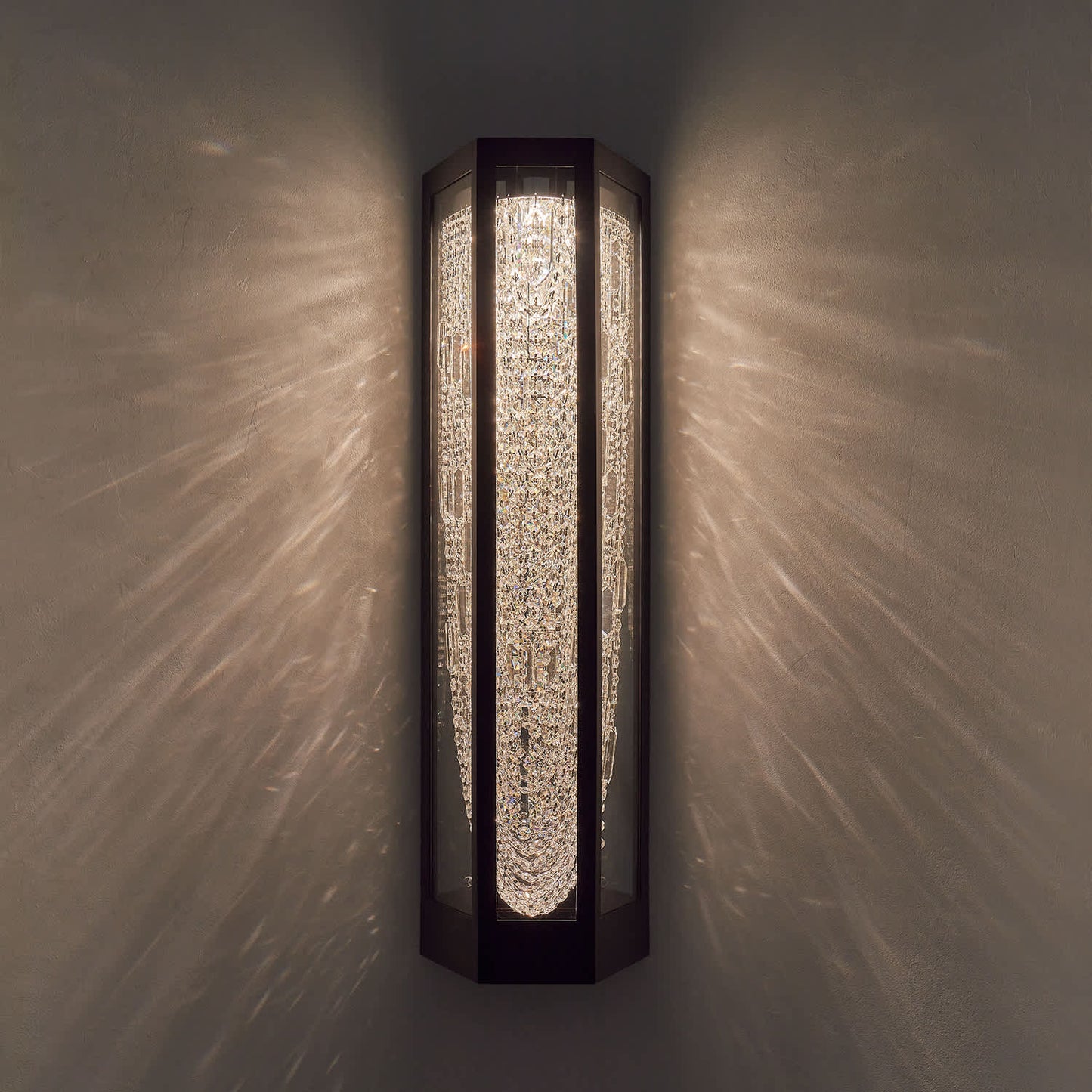 Strati Esterno 34" Tall Outdoor Wall Sconce