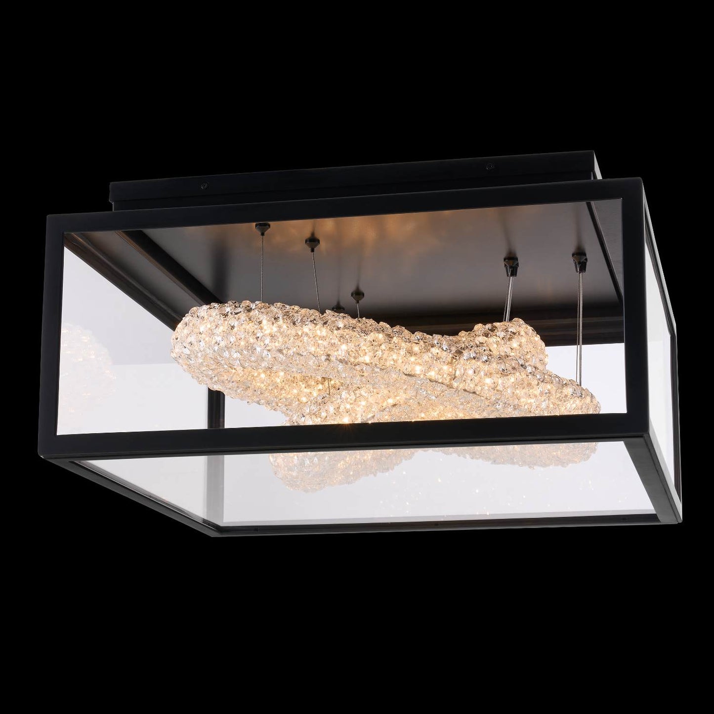 Lina Esterno 24" Wide LED Flush Mount Outdoor Ceiling Fixture