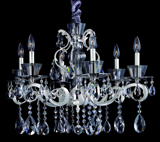 Locatelli 6 Light 29" Wide Crystal Chandelier