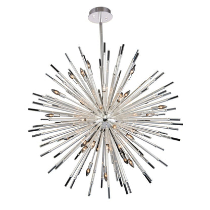 Allegri Sprazzo 36 Light 48" Wide Crystal Sputnik Chandelier