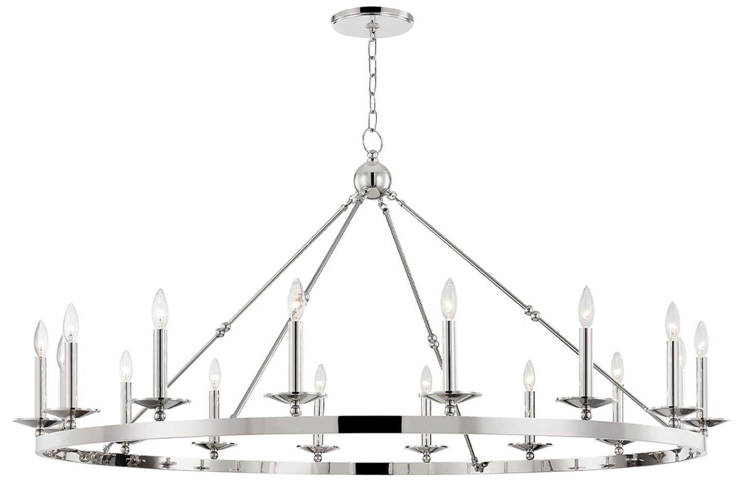 Allendale 16 Light Chandelier P Nickel