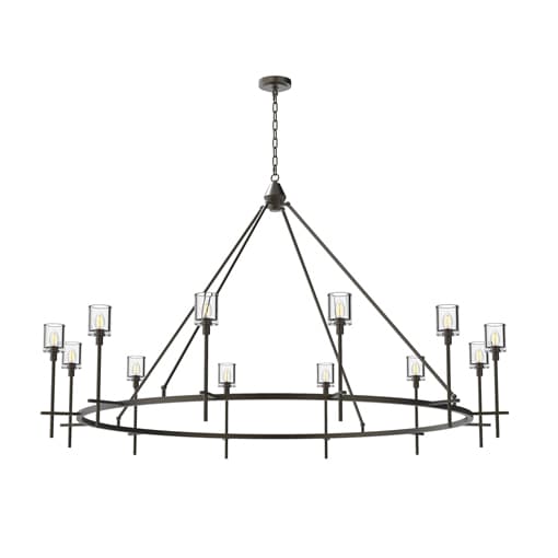 Salita 12 Light 70" Wide Crystal Chandelier