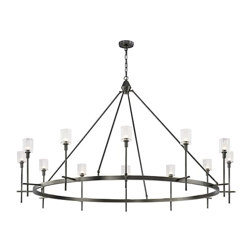 Salita 12 Light 70" Wide Crystal Chandelier