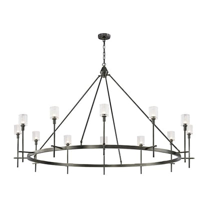 Salita 12 Light 70" Wide Crystal Chandelier