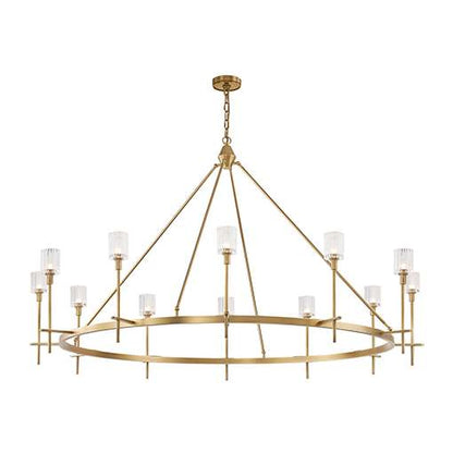 Salita 12 Light 70" Wide Crystal Chandelier