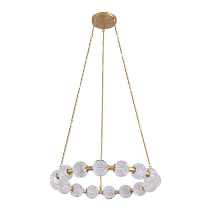 Alora Lighting Marni 33" Wide LED Ring Chandelier