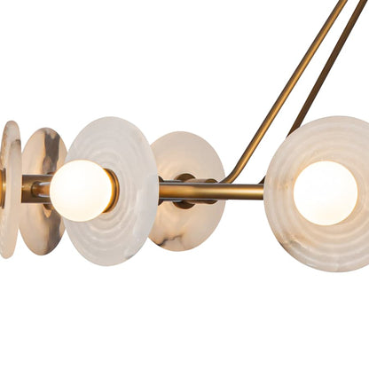 Alora Lighting Dahlia 47" Wide LED Ring Chandelier