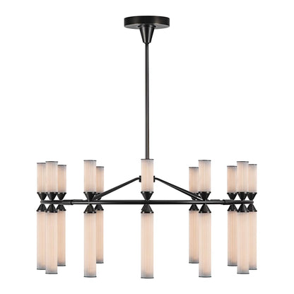 Alora Lighting Edwin 38" Wide LED Ring Chandelier