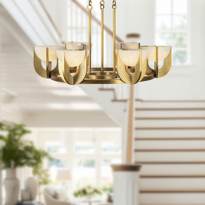 Alora Lighting Colette 28" Wide LED Ring Chandelier