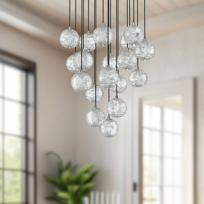 Alora Lighting Marni 21" Wide LED Multi Light Pendant