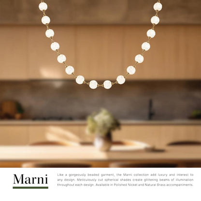 Alora Lighting Marni 9-1/2-ft Wide 3000K LED Linear Pendant