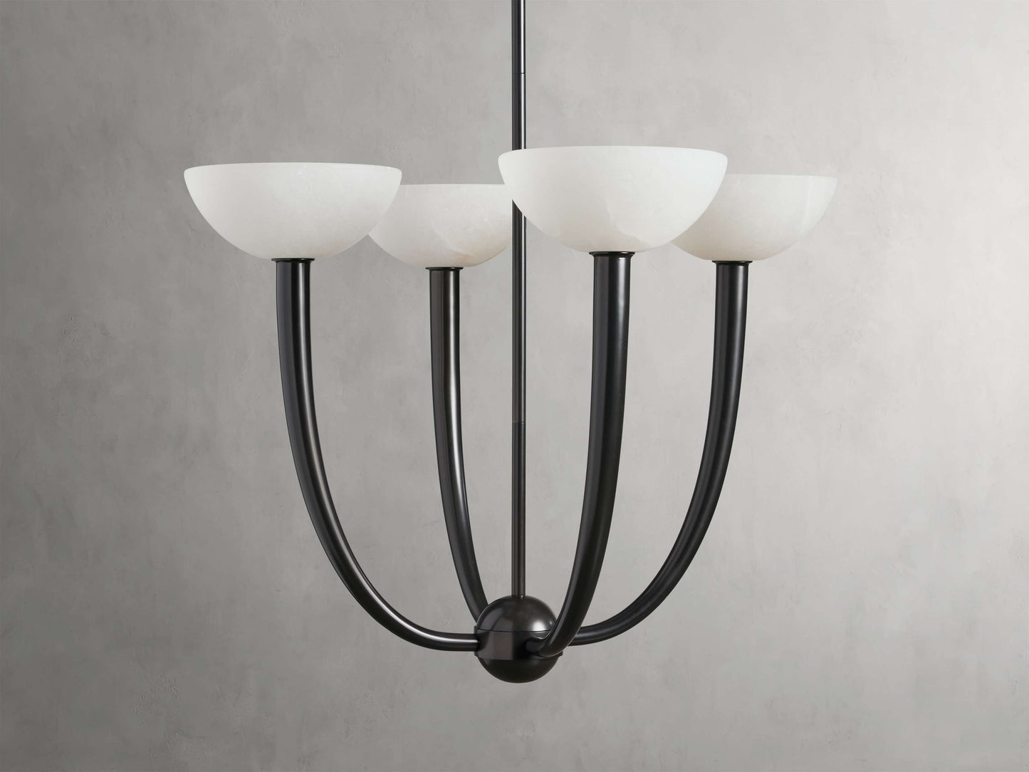 Altura Alabaster Modern Chandelier