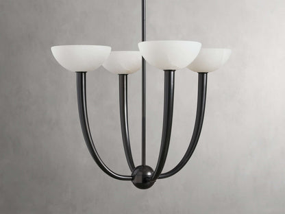 Altura Alabaster Modern Chandelier