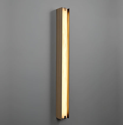Alvara Alabaster Vertical Wall Sconce