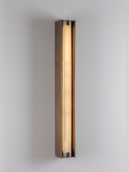 Alvara Alabaster Vertical Wall Sconce