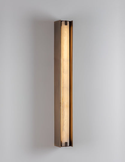 Alvara Alabaster Vertical Wall Sconce